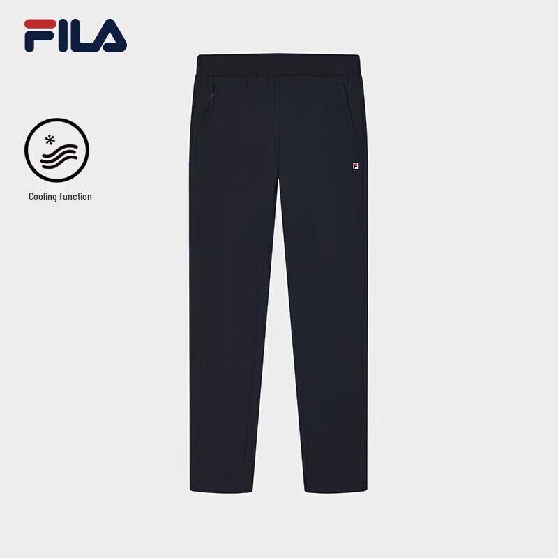 Fila Мужские повседневные вязаные брюки прямого кроя с эффектом прохлады