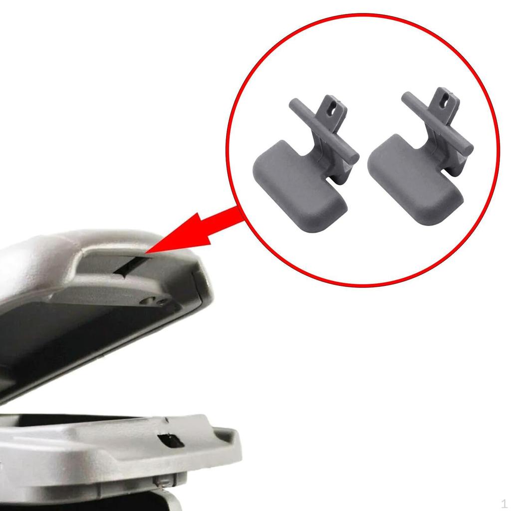 2 Pieces Car Armrest Box Clip Replaces Center Armrests Upper Latch