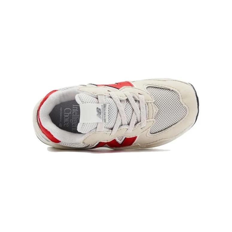 New Balance Low top Toddler Shoes Beige Red Baby (Unisex) Toddler Shoes IV5740ES