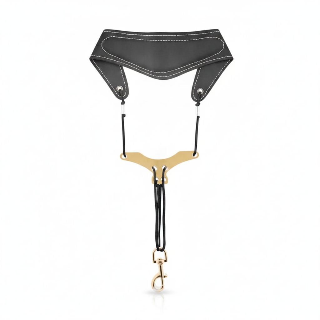 Saxophone Neck Strap with Swivel Hook Comfortable for Rehearsals, Saxophonists