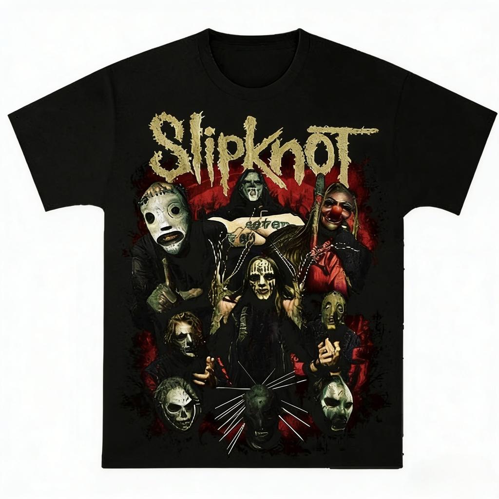 Метал-группа Slipknot Come Play Dying ретро 3D мужские и женские футболки уличная Харадзюку американская одежда для мужчин с коротким рукавом