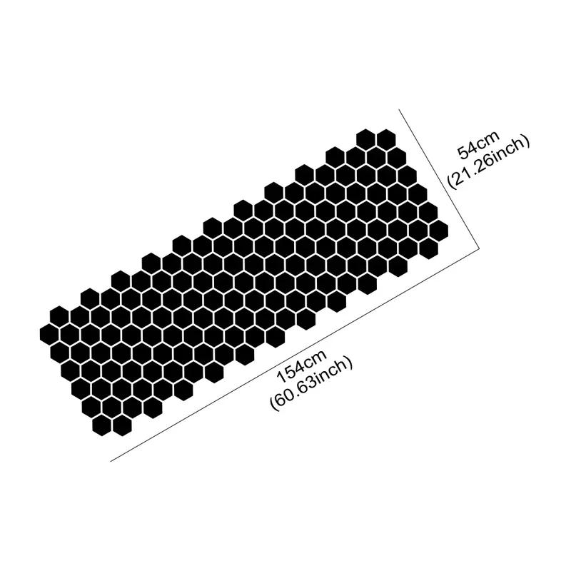 Car Sticker Camouflage Kit Solid Hexagon Honeycomb Graphics Decor Waterproof Auto Body Side Door DIY Decoration Accessories