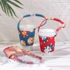 Travel Picnic Reusable Beverage Cups Holders Japanese Coffee Tea Mug Bag Canvas Portable Dog Series
