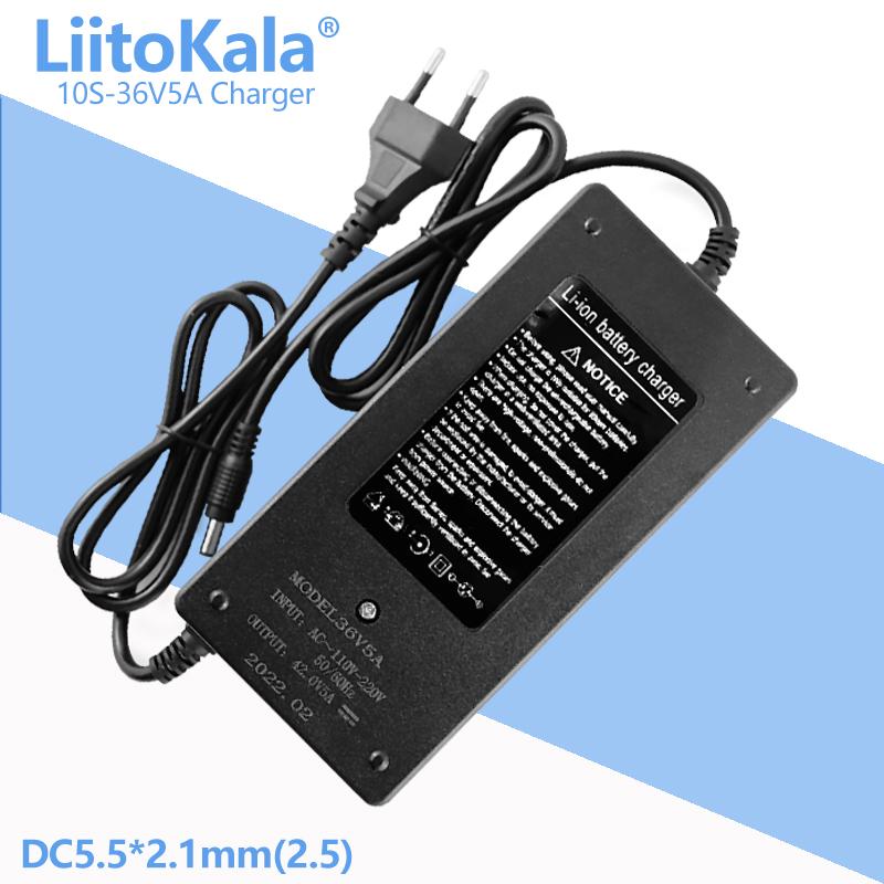 LiitoKala 48V5A 12V/24V/36V/48V 6/7/10/13 Серийный Литий-ионный Зарядное Устройство для Батарей 18650 для 25.2V/29.4V/36V/54.6V 2A 3A Умное Зарядное Устройство