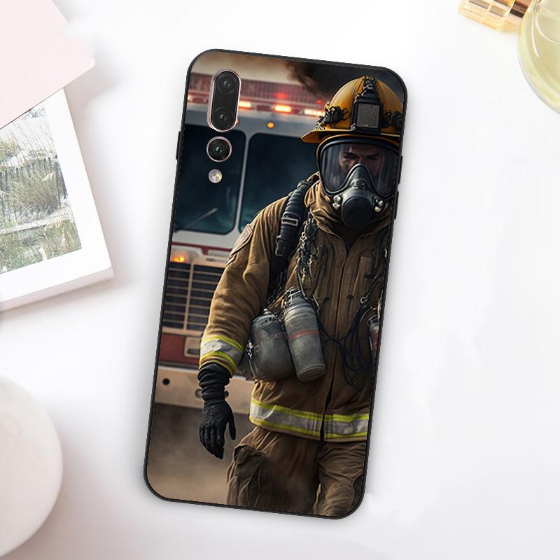 Firefighter Fire Love For Huawei Nova 5T 9 10 SE 7i 8i 11i 12i Y73 Y90 Y70 Y72 Y61 Y91 Y60 P20 P40 P30 Lite Case