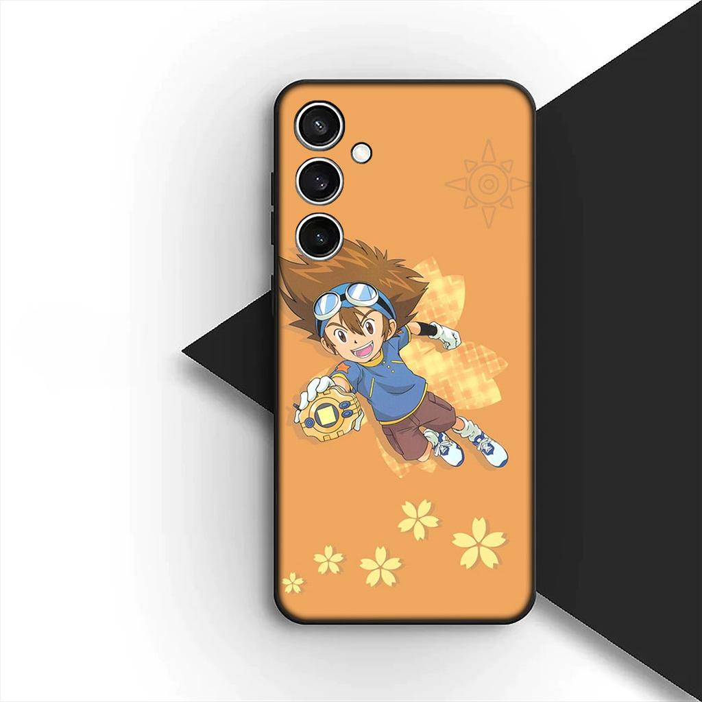 for Samsung Galaxy S24 S25 S23 FE Ultra Plus S7 Edge S25+ S23+ A56 5G Phone Case Digimons Adventure Digitals Digitals Monster