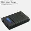DIY Зарядное устройство Power Box для 18650 с двойным USB-выходом, портативный Power Bank для быстрой зарядки, корпуса со светодиодным фонариком для перезаряжаемых аккумуляторов
