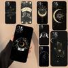 Чехол для телефона 'Гадание Луна Звезды Руки Искусство' для iPhone 17 16 15 14 13 11 12 Pro Max mini 16 Plus 16e 17 Air Защитный Чехол
