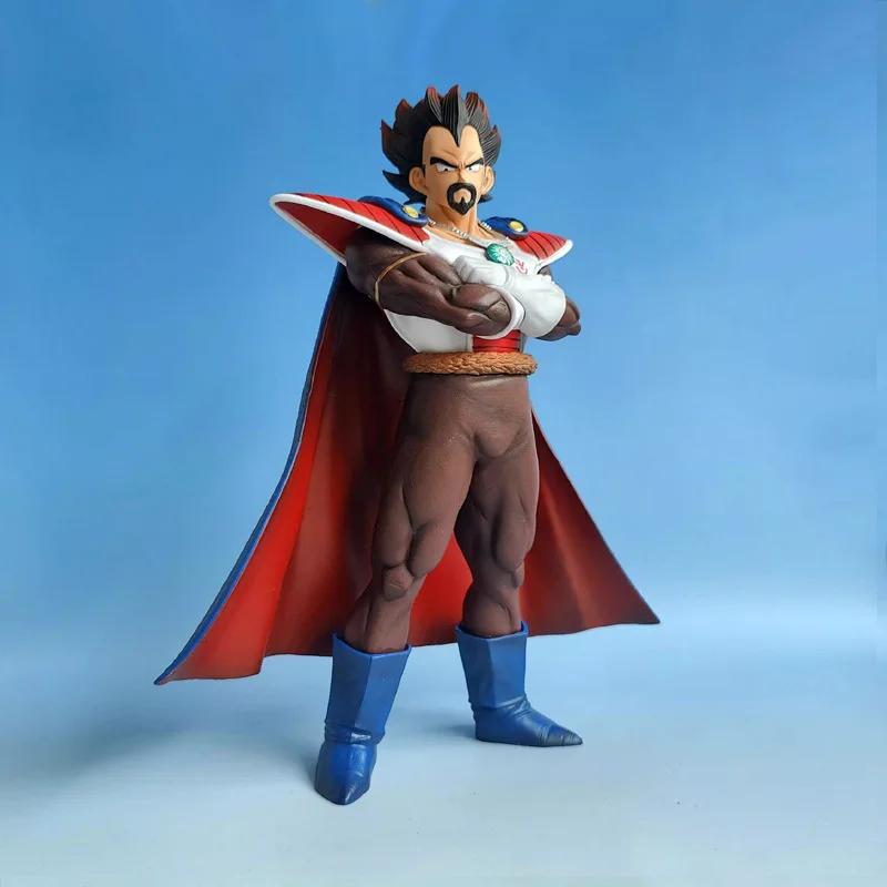 29,5 см Фигурка Аниме Dragon Ball Король Веджета Веджета Плащ Подставка Фигурки Действия Модель Игрушки Кукла Коллекция Декор Комнаты Подарки