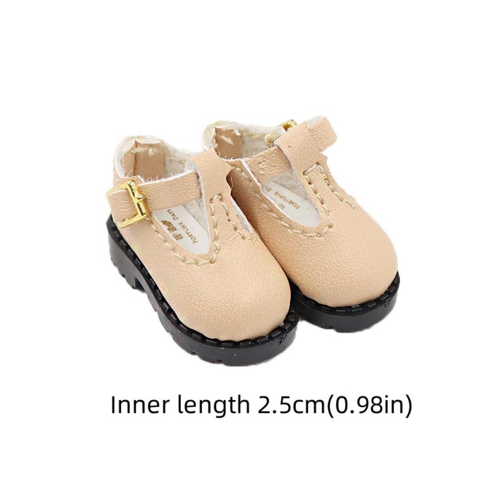 Dress Up OB22 OB24 Shoes Cute Outfit Doll Leather Shoes Girls Gift For Blyth Doll Shoes DIY Toy