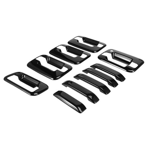 10-Piece Door & Tailgate Handle Covers for 2004-2019 Ford F150