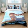 Doki Doki Literature Club Bedroom 3Pcs Bedding Set Soft Bed Sheet Pillowcases Home Bedding Decoration