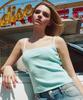 ERER Colorblock Knit Sleeveless Mint