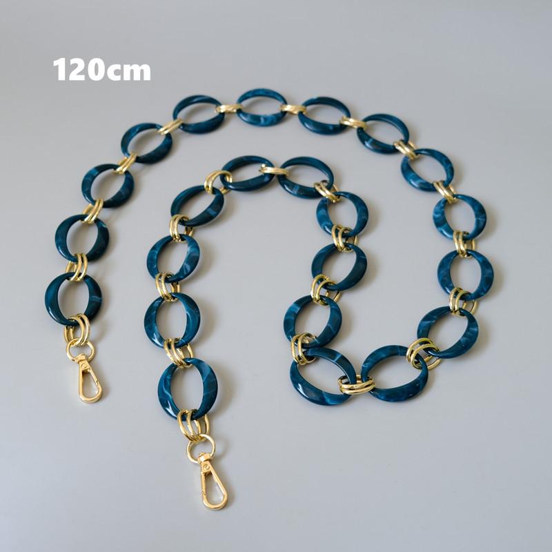 Новая модная женская сумка, аксессуары, цепочки, съемная замена, белый, красный ремешок для сумки, женский золотой чехол на плечо из смолы, цепочка для телефона