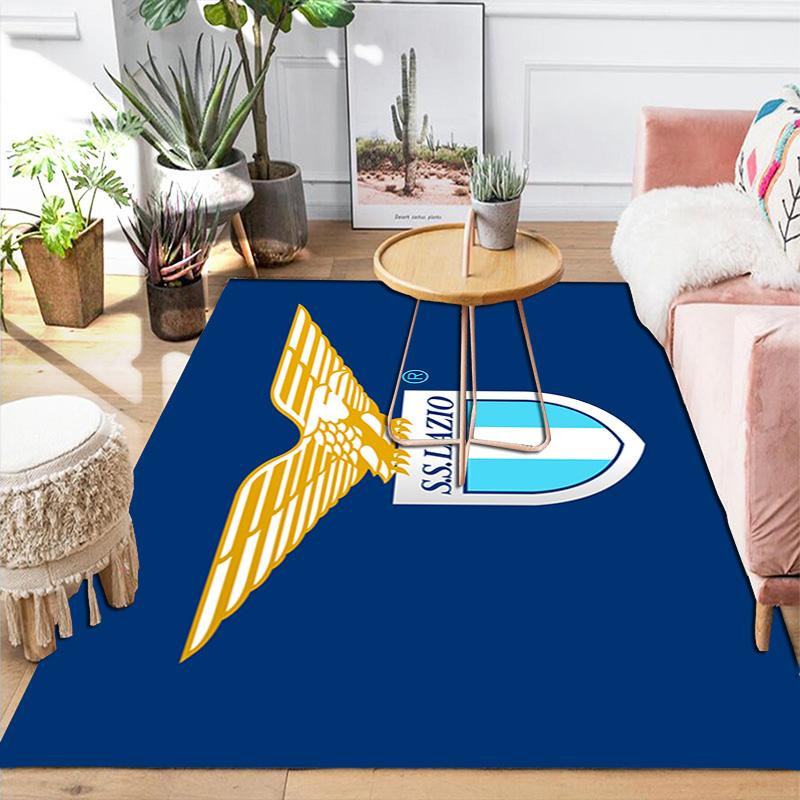 Lazio Pattern Rug Floor Mat for Living Room or Bedroom Soft and Comfortable Carpet a Gift for Birthday and Holiday.