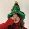 Christmas hat Christmas decoration hat small Christmas tree shooting arrangement props children adult headgear headband ornament