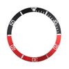 Watch Wristwatch Aluminum Material Loop Bezel Insert Ring Replacement Part (Black   Red)