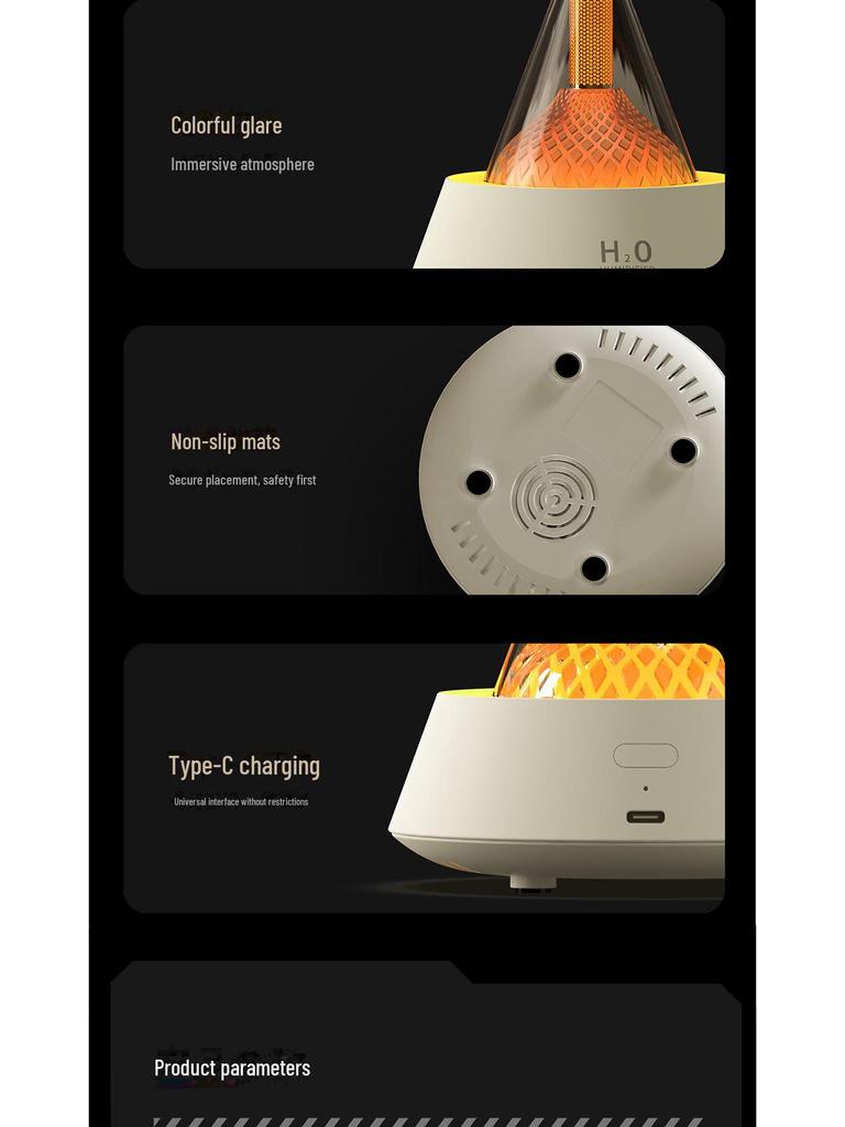 Large-Capacity Ultrasonic Aromatherapy Humidifier for Home