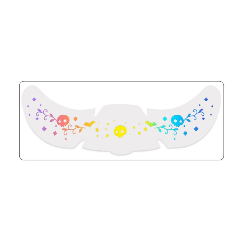 Waterproof Halloween Makeup Stickers Long Lasting Freckle Tatto Stickers Festival Holiday Events