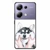 Чехол-накладка для Poco M6 Pro СтеклоЗакаленное Стекло Чехол Жесткая Задняя Панель Защита для Xiaomi Poco P oco M 6 Pro 6.67" Цветные Чехлы для Телефона