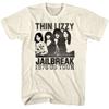 Мужская футболка Thin Lizzy Jailbreak 1976 US Tour