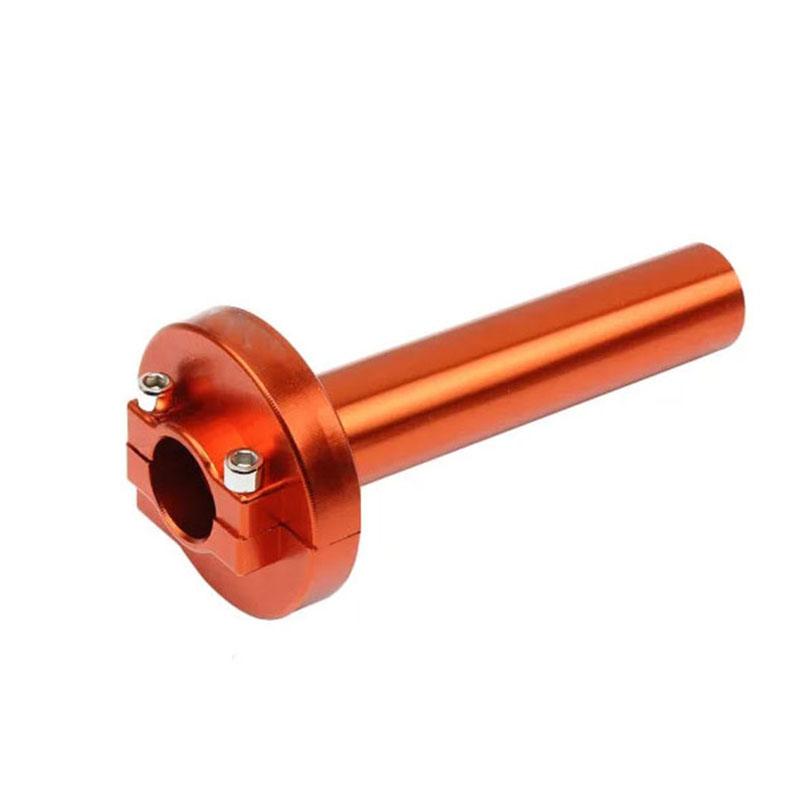 Moped Scooter Bike 22mm 7/8 Inch CNC Aluminum Accelerator Throttle Twist Grips Handlebars Universal For Multicolor Motorcycle Throttles 2