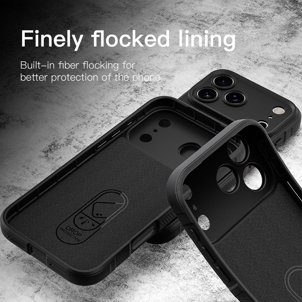 KEYSION Противоударный матовый чехол для телефона для iPhone 17 Pro Max 2025 Нескользящая мягкая силиконовая задняя крышка для телефона для iPhone 17 17 Air