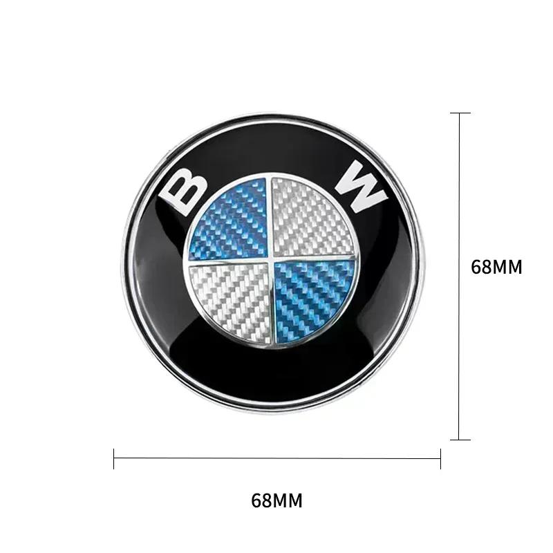 Автомобильные колпаки 56/68 мм для BMW 1 3 5 7 Серии M M3 M5 M6 F01 F20 F10 X5 E36 Декоративные аксессуары, заглушки центральных отверстий колес