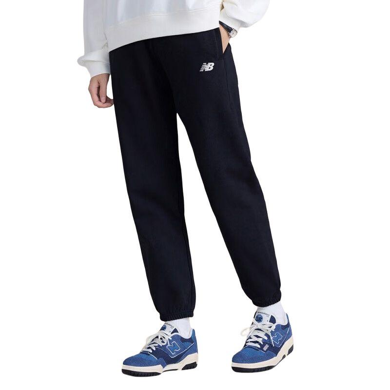 New Balance Женские вязаные спортивные штаны Черные MLF12142-BK