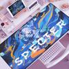 2026 New Pretty Wallpaper Hololive Hoshimachi Suisei  Mouse Mat Cute Anime Girl Desk Mat Pc Accessories Big Mousepad Kawaii Rug
