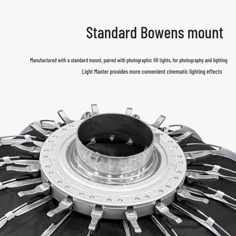 SOULMATE S-D90B Pro Deep Parabolic Quick-Release Softbox with Grid for Bowens Mount
