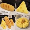 Simulation Cute Baguette Cheese Plush Toy Girls Children Sleep With Dolls Gift