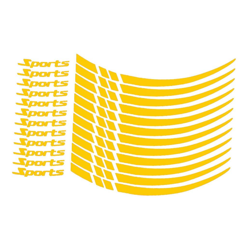 Car Wheel Hub Stickers Wheel Hub Decals Professional Wheel Accessory Fashionable