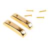 2PCS Plastic Bass Thumb Rest Gold/Silver For Jazz Bass Finger Rest Plastic Thumb Rest For Bass