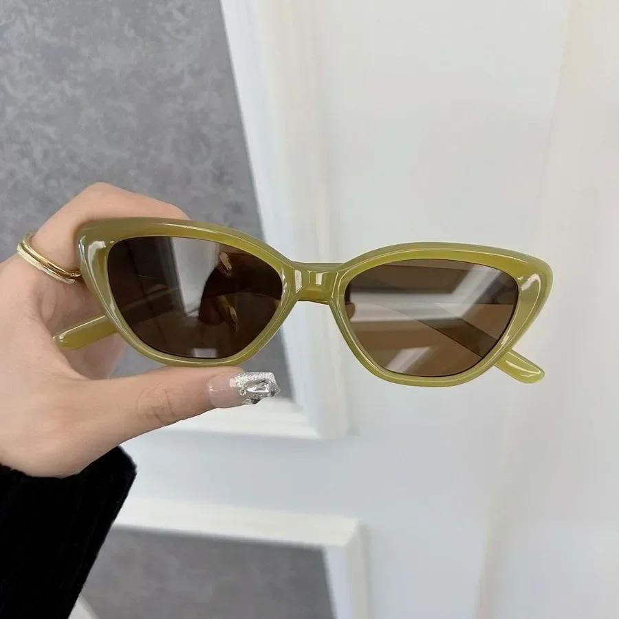 Ретро Квадратные Модные Солнцезащитные Очки Женские Мужские Винтажный Стиль Повседневные Трендовые Маленькие Женские Мужские