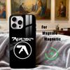 Чехол для телефона A-Aphex T-Twins-S Logo A-Art для iPhone17,16,15,14,13,12,11 Plus,Pro Max Магнитный для беспроводной зарядки Magsafe
