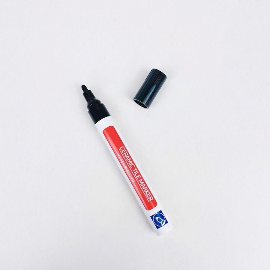 5Pcs Waterproof White Wall Tile Marker Pen Grout Restorer Gap Repair for Bathroom Floor Seam Paint Filling Construction Tools