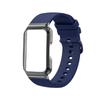 Силиконовый ремешок с металлическим защитным чехлом для Huawei Band 11 / Band 11 Pro Сменный ремешок для умных часов