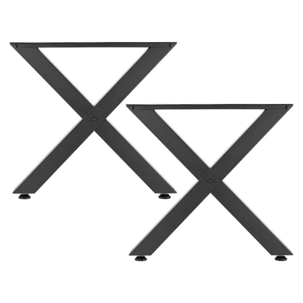 Table Legs, 750 x 790 mm (H x W) Steel Furniture Legs, Modular Design, Easy Assembly, 1000 kg Max Load Heavy Duty, for Home Office Desk, Coffee Dinner