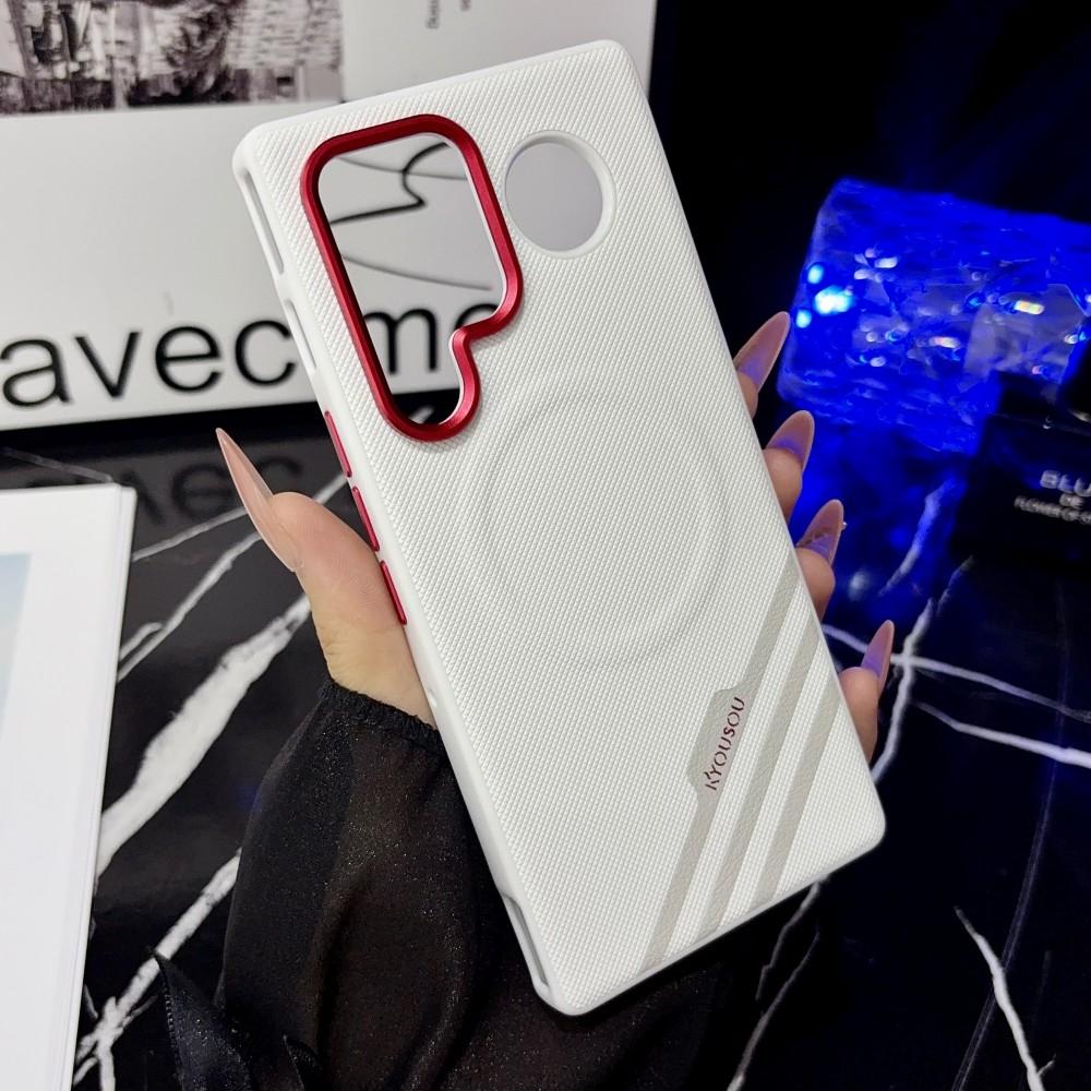 Для ZTE Nubia RedMagic 11 Air Чехол Роскошная Веганская Кожа Магнитная MagSafe Защитная Задняя Крышка Для RedMagic 11 Pro+ 11Air Чехол
