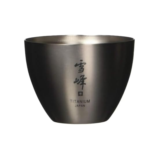 Snow Peak Ochoko TW-020 Titanium Sake Cup, Lightweight, for Sake, Cold Sake, Outdoor Use