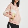 Li Ning Sports Fashion Series Свободная куртка с цветными блоками Женская куртка розового цвета AFDQ264-1