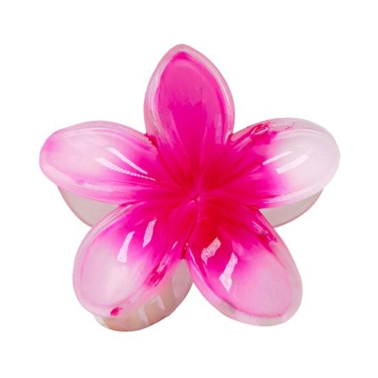 Женские летние коготки для волос яркого цвета в форме цветка, заколка для волос, маленькая заколка в виде акулы, зажим для волос на спине, душ, коготь для волос, аксессуары для волос