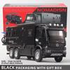 1:24 Mercedes Benz Camper RV Caravan игрушечная модель автомобиля литой игрушечный грузовик с инерционным механизмом модель игрушечного автомобиля со звуком и светом подходит для детей мальчиков девочек