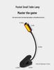 Светодиодная лампа-клипса для чтения с USB-подзарядкой: Защита глаз, Портативный мини-настольный светильник для студентов и ночного чтения
