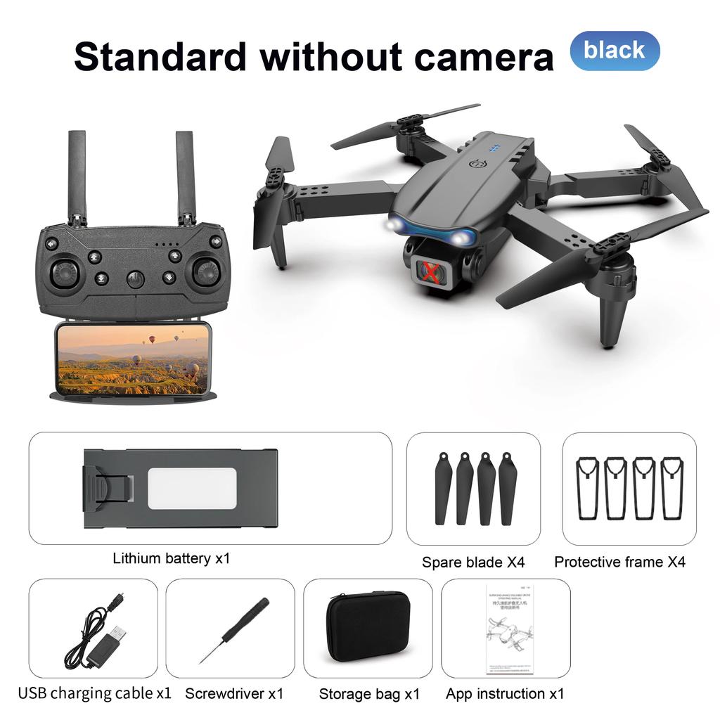 E99 Pro Drone with 4k Professional Camera Aerial Photography Dual Camera HD Camera Three sided Obstacle Avoidance Quadcopter