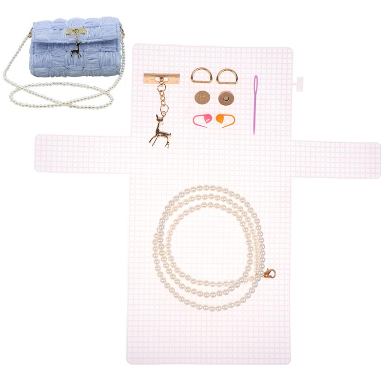 Вспомогательный Набор для Плетения Пластиковая Сетка Материал для Плетения Пластиковая Сетка Сетка для Сумки Ручной Работы Аксессуары для Сумки Сделай Сам