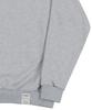 GRAVER [Unisex] Duck Face Embroidered Smile Sweatshirt_Gray
