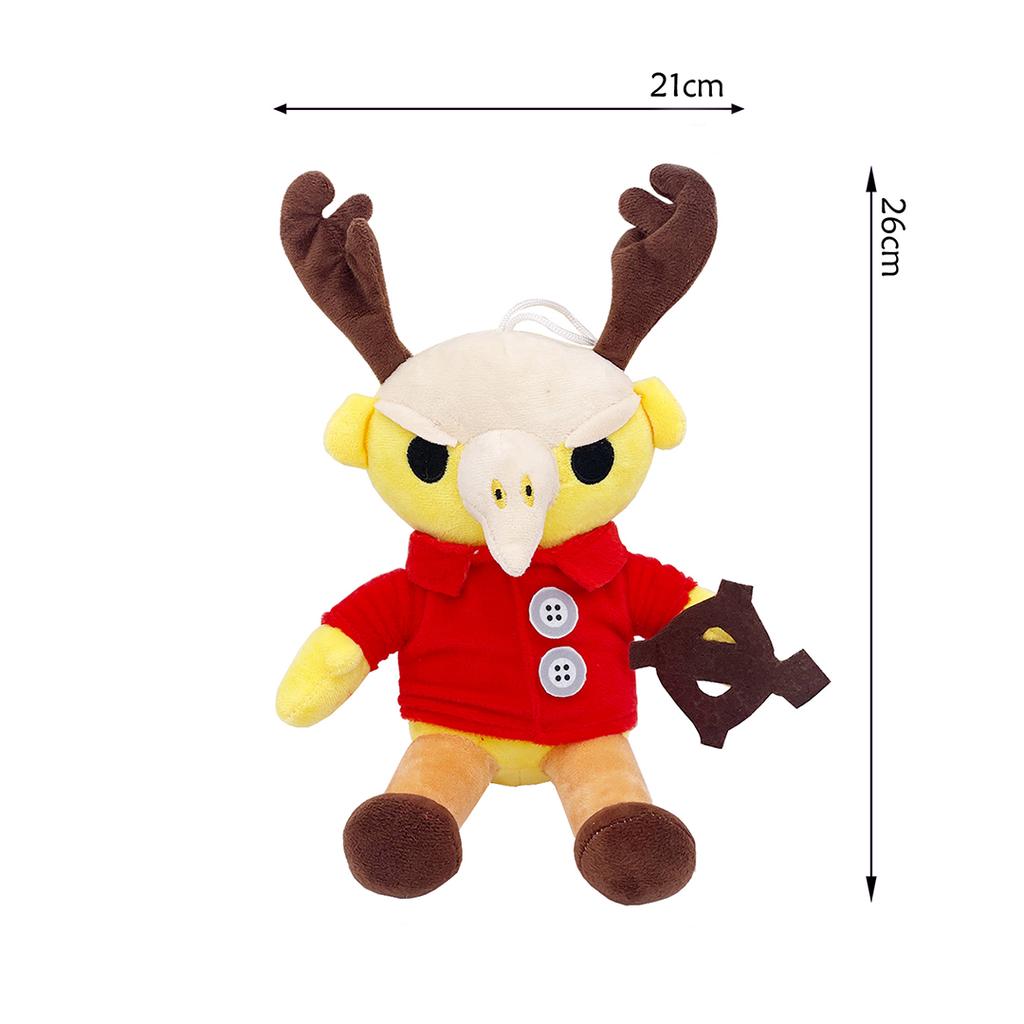 TreasuringU New 99 Night Plush Doll In The Forest Rabbit Stuffed Dolls Game Stand And Sit Elk Deer Stuffed Dolls Birthday Gifts