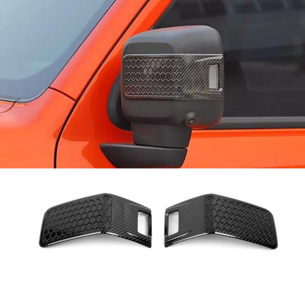 For GWM Great Wall Tank 300 2022 2023 Accessories ABS Chrome Car Side Mirror Strips Rear View Mirror Trim Sticker Cover Garnish